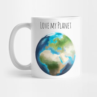 Love planet Mug